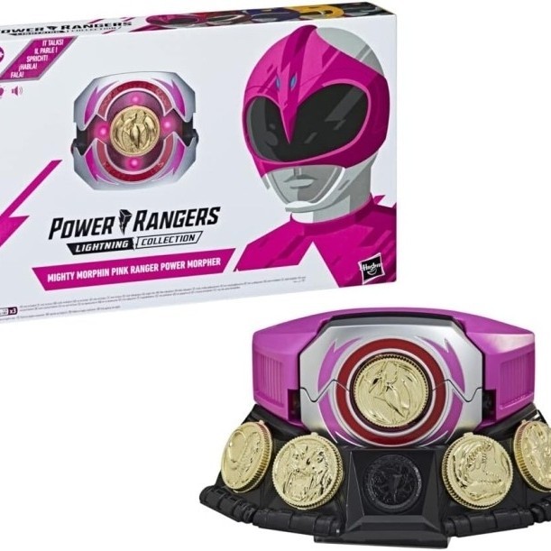 Hasbro Power Rangers Mighty Morphin Pink Ranger Power Morpher