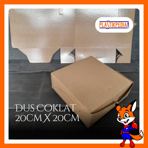

Dus Coklat 20 x 20 (isi 10 pcs)