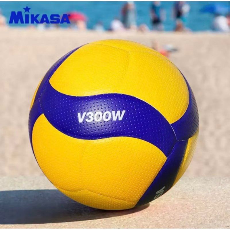 Bola Voli Mikasa V300W Pro Liga PBVSI (Include Jaring Bola dan Pentil Bola)