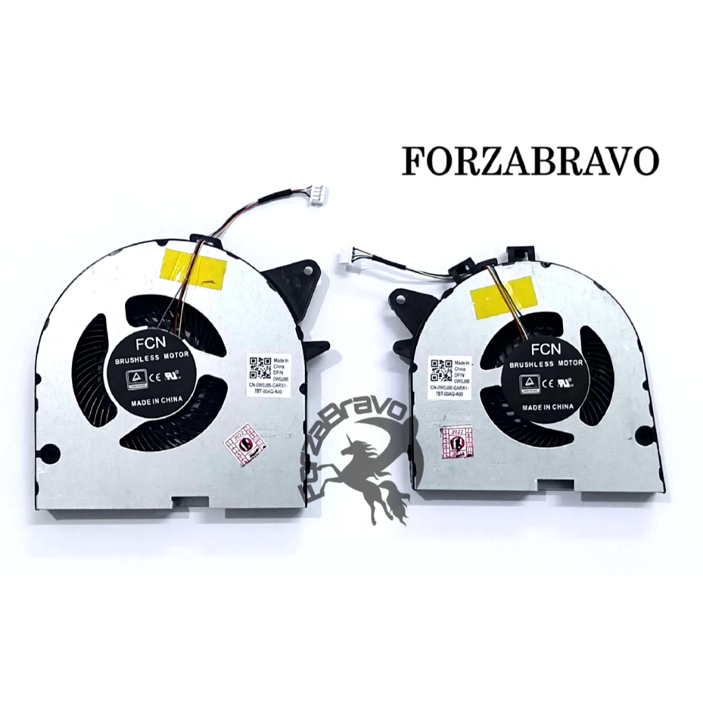 LENOVO FAN CPU GPU Legion Y540P Y545 Y7000P-2019 GTX1660Ti R&L - NEW BERGARANSI