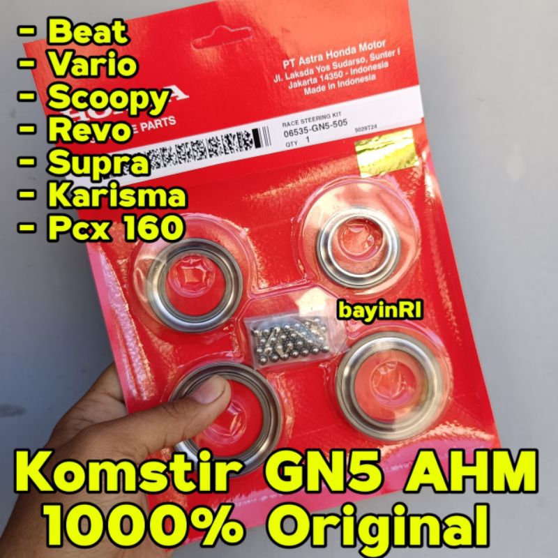 KOMSTIR ORIGINAL AHM BEAT VARIO SCOOPY SUPRA REVO