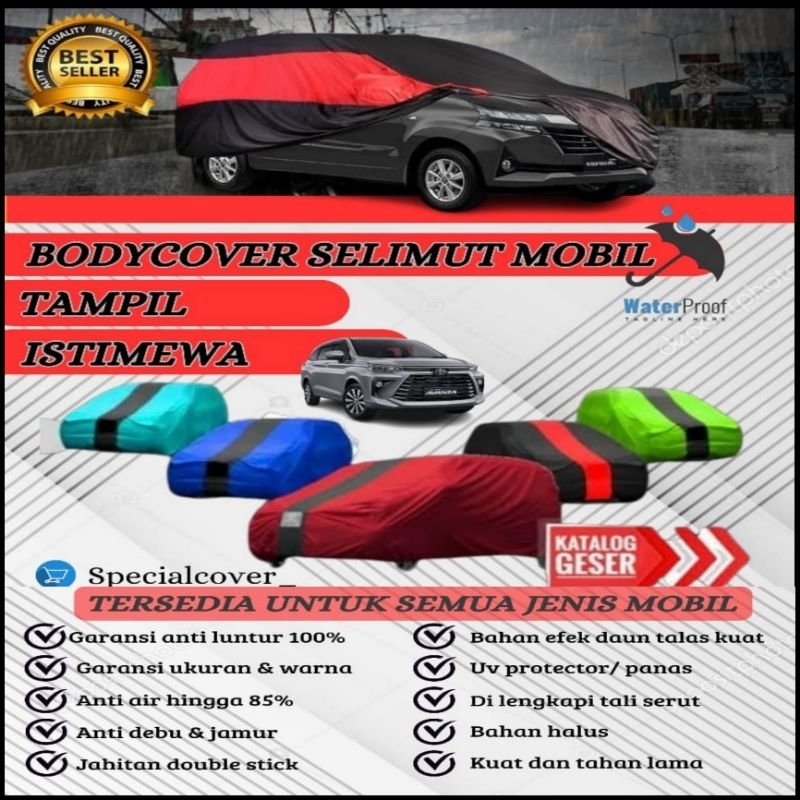 COVER MOBIL RUSH/ SELIMUT MOBIL RUSH