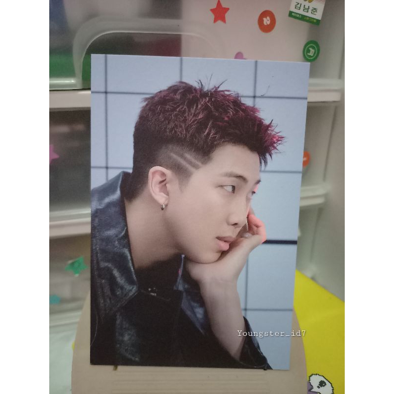 Official BTS Postcard RM Namjoon Album Proof Compact Version