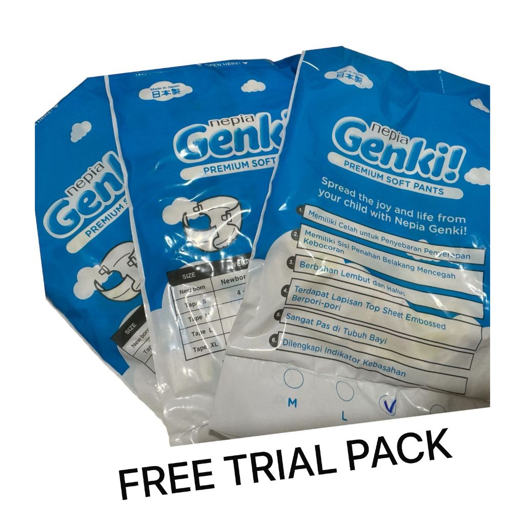 FREE GIFT GENKI (KHUSUS HADIAH PEMBELIAN NEPIA GENKI)