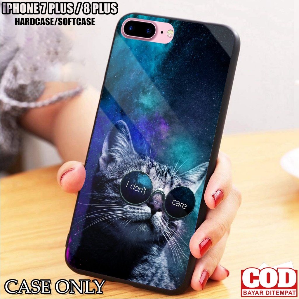 Case IPHONE 7 PLUS / IPHONE 8 PLUS - Casing IPHONE 7 PLUS / IPHONE 8 PLUS [ MEONG ] Silikon - Kesing