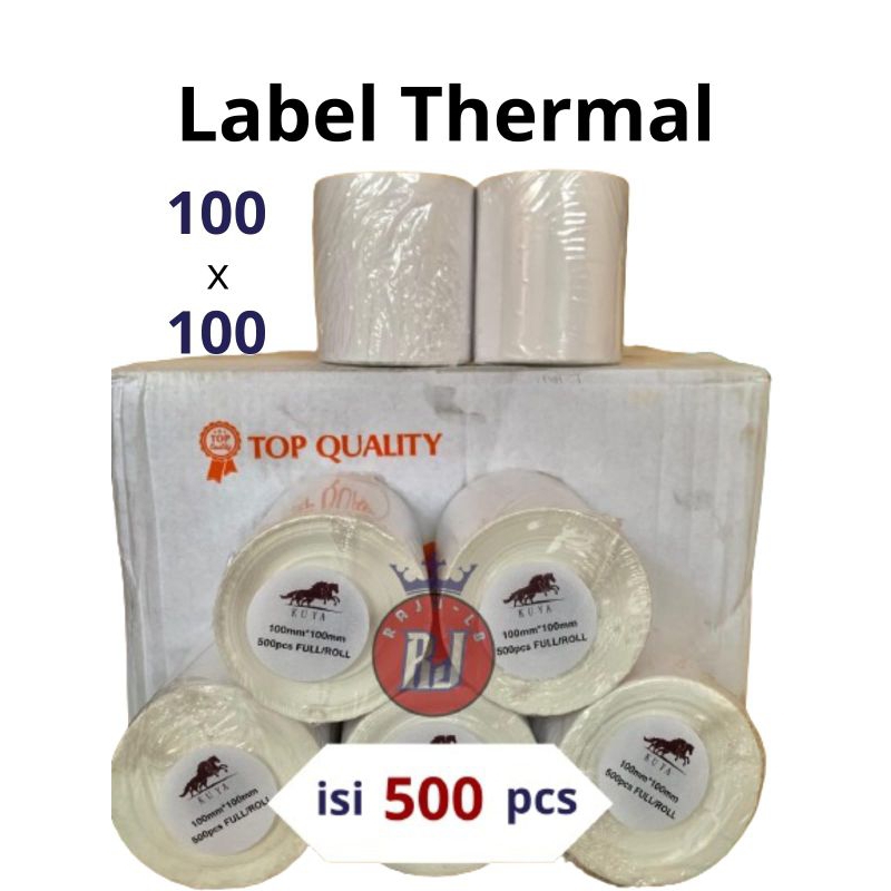 

Label Thermal 100x100