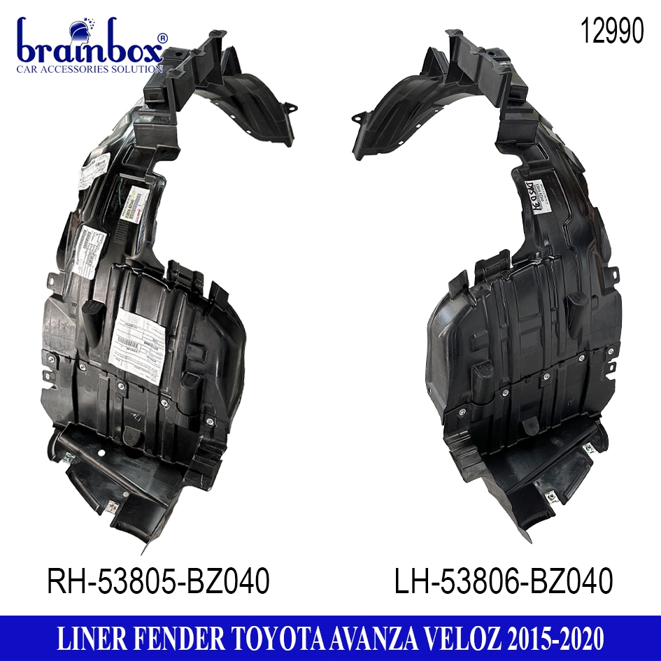 Liner Fender Toyota Avanza Veloz 2015-2020 Spakbor Inner Fender