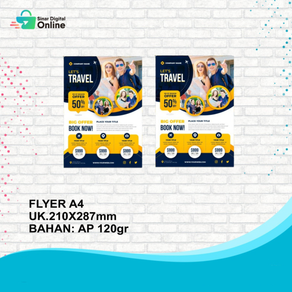 

Print Bosur | Cetak Brosur A4 (210x297) | Flayer MURAH 1 | Flayer MURAH Sisi 2 Sisi - ART PAPER 120 dan ART PAPER 150 | 1 sisi AP-120 - 2 sisi AP-120 | 1 sisi AP-150 - 2 sisi AP-150