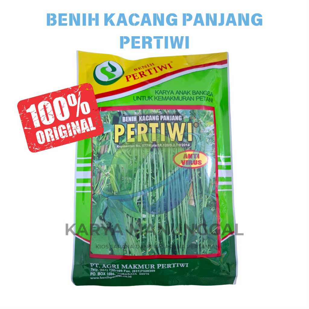 Benih Kacang Panjang Pertiwi 500 Gram