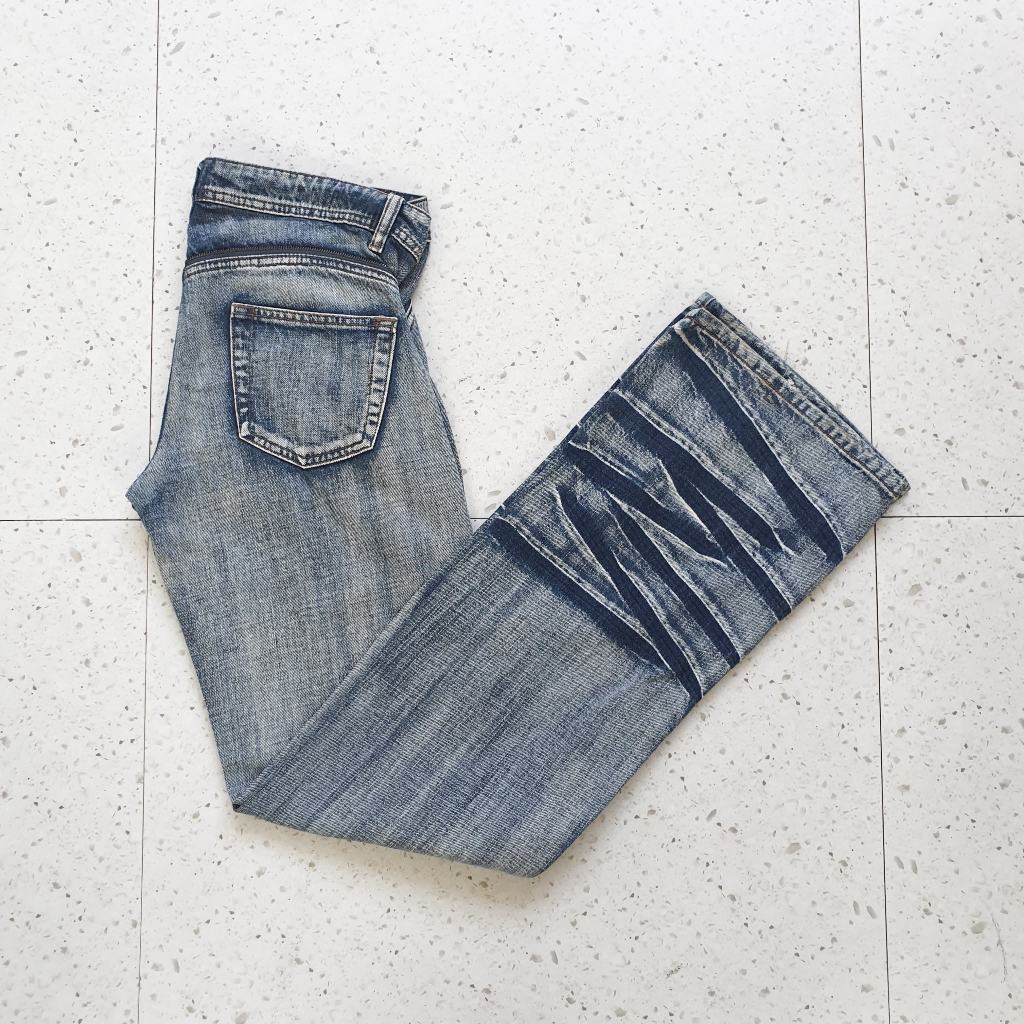 Celana Jeans Panjang Wanita DKNY / Size 31 32 - Lingkar 84 cm / Bekas - Second - Preloved