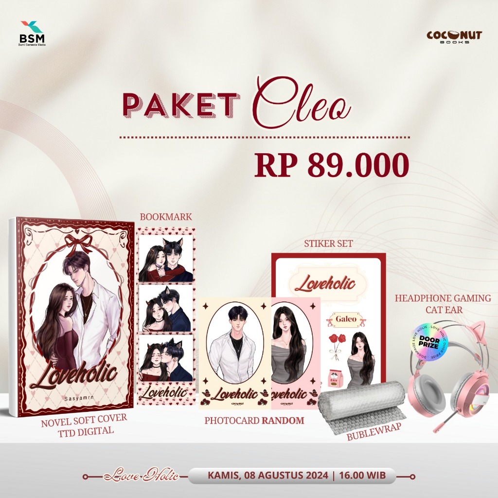 Novel Loveholic + TTD - Sasyamrn