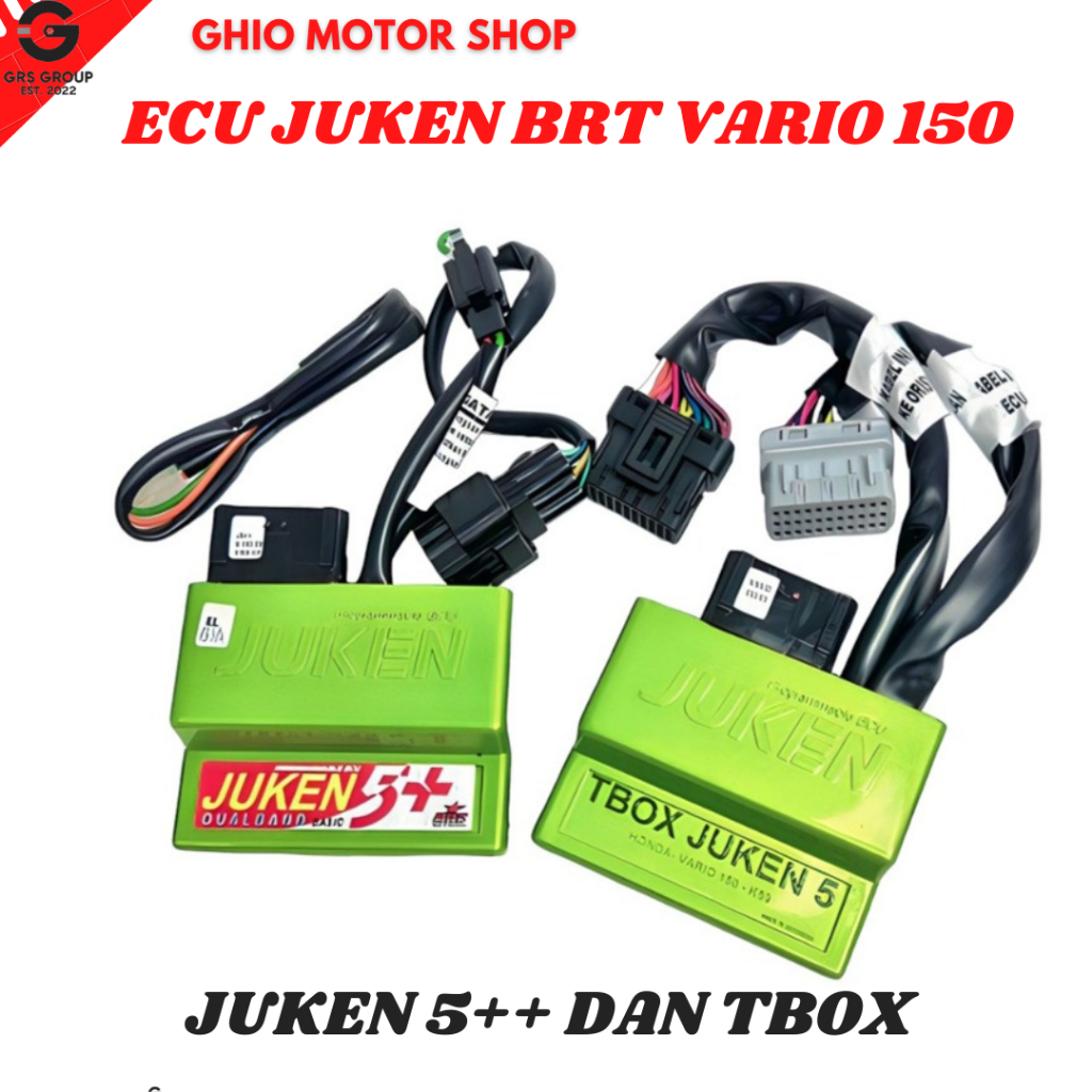 ECU BRT JUKEN 5 PLUS ++ TBOX DUALBAND VARIO 150 ESP K97 RACING TURBO RACING TURBO PRO Ghio motor sho