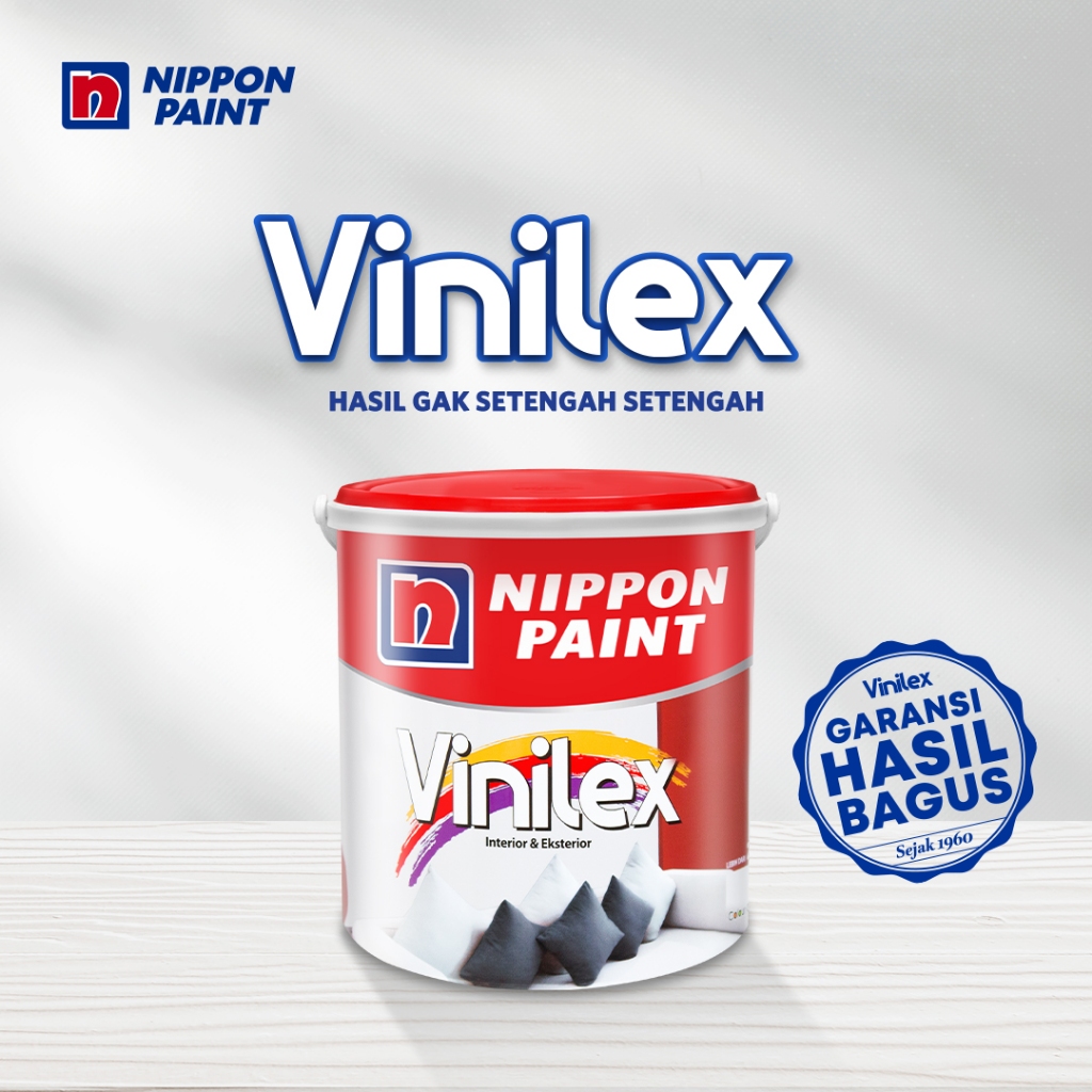 Nippon Vinilex (Tinting) Cat Tembok Nippon Paint - 25KG Pail