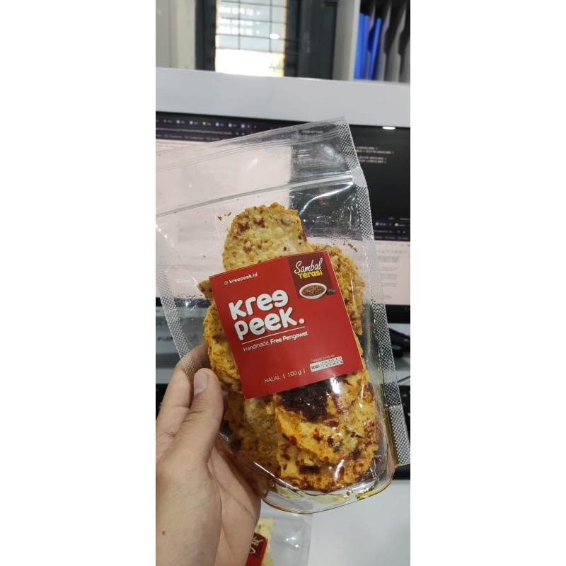 

Kreepeek Singkong Ori/Sambal Terasi