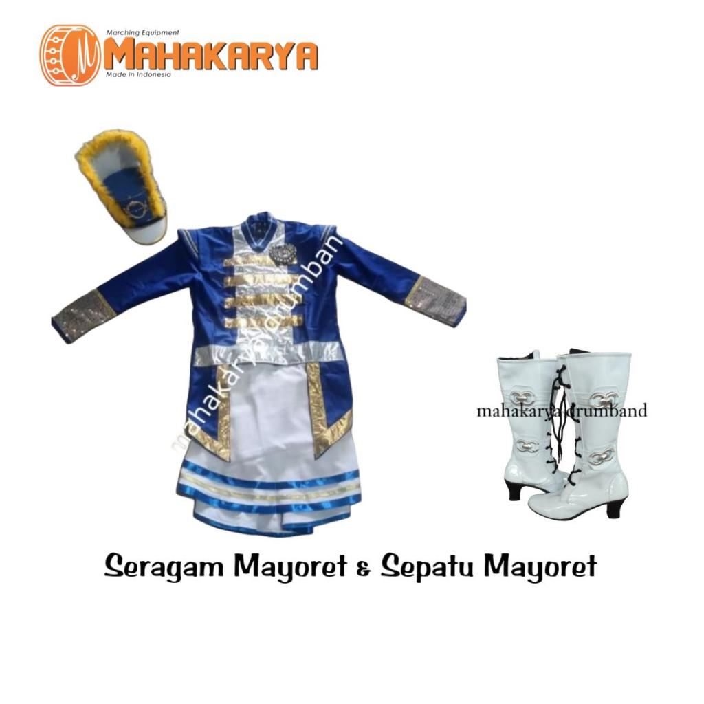 seragam mayoret & sepatu mayoret