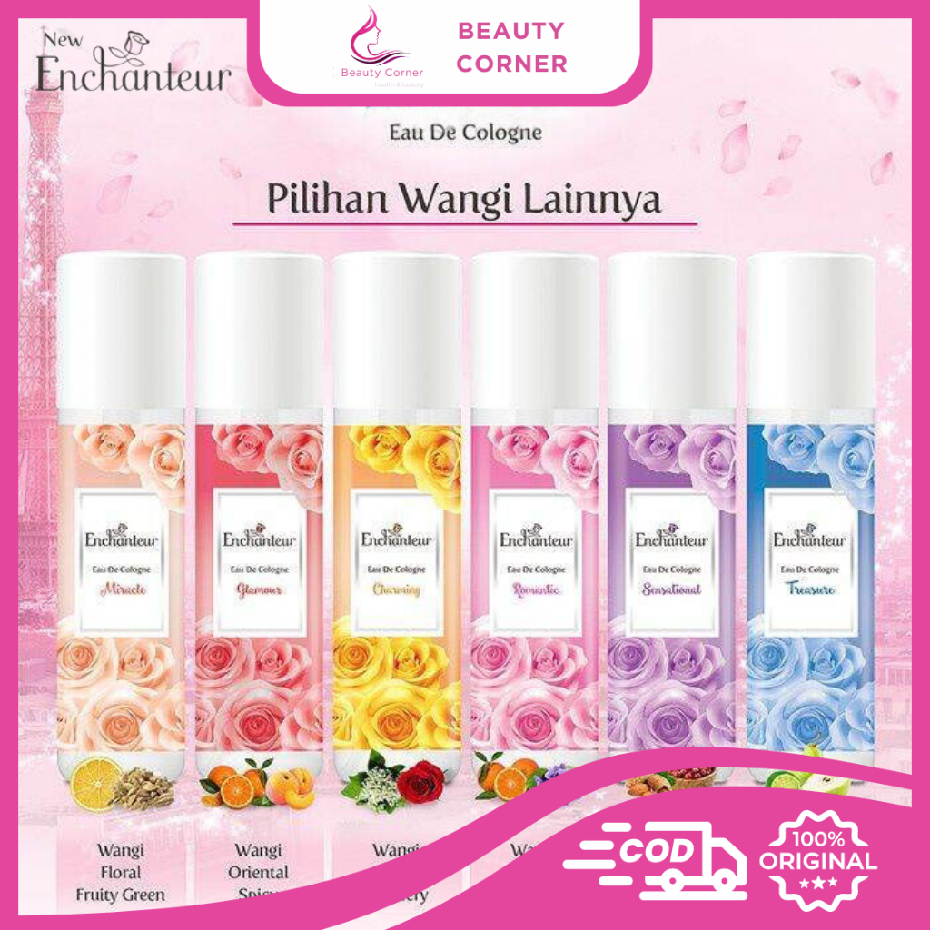 Enchanteur Eau De Cologne - 100ml