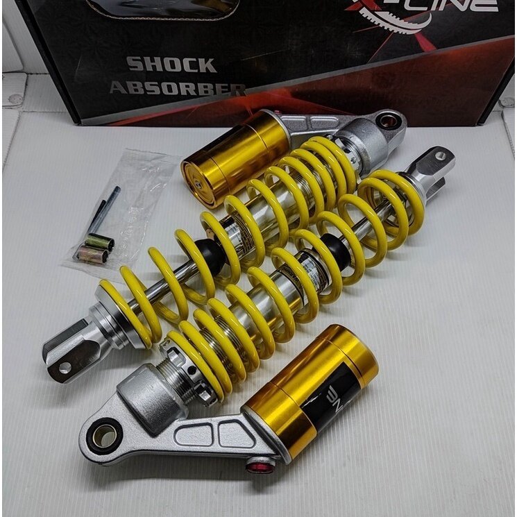 X-Line Skok Shock Shockbreaker Belakang Variasi Tabung Atas Tipe 503 Yamaha NMAX Old 330mm Original