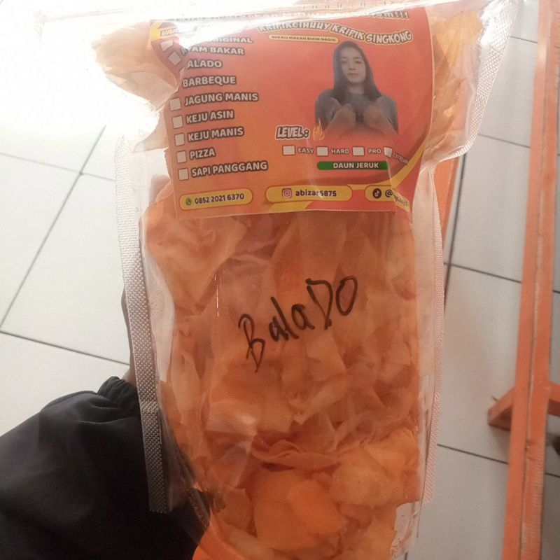 

keripik cihuy rasa balado