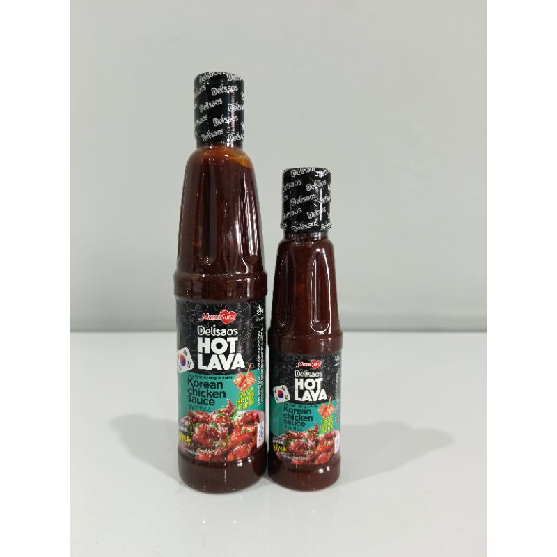 

MamaSuka Hot Lava Korean Chiken Sauce Honey Garlic 320gr & 160gr