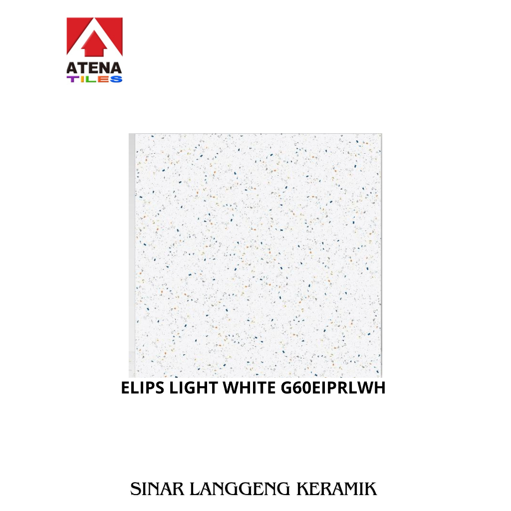 GRANIT ATENA/ELIPS LIGHT WHITE G60EIPRLWH/60x60/LANTAI