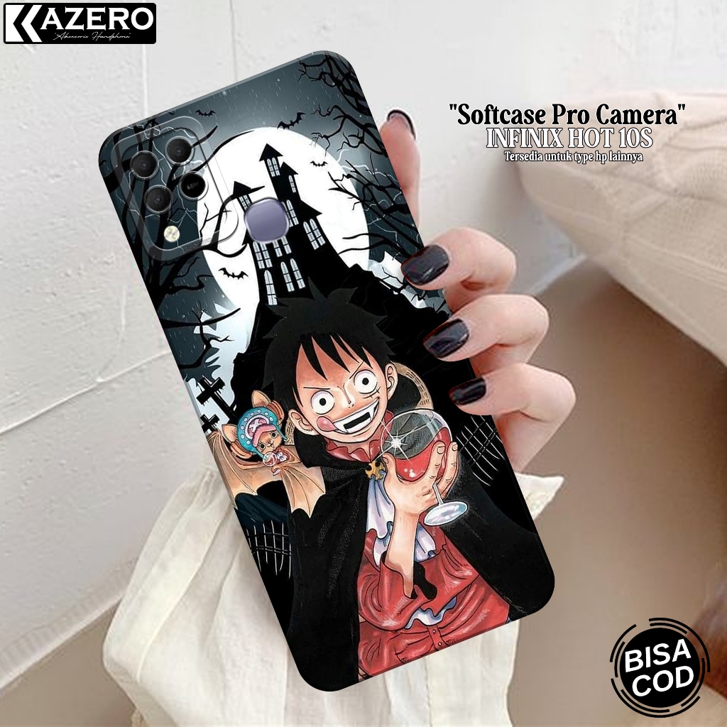 Softcase Hp INFINIX HOT 10S Terbaru Fashion Case Anime Case INFINIX HOT 10S Silikon Pro Camera Casin