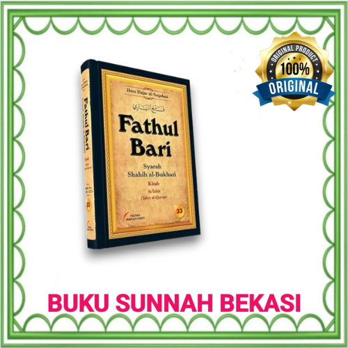 PUSTAKA IMAM SYAFII | Fathul Bari jilid 33