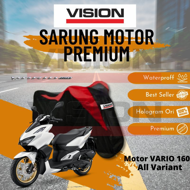 Sarung Motor Vario 160 Cover Motor Vario 160 Tutup Motor Vario 160 Mantel Motor Vario 160 Selimut Mo