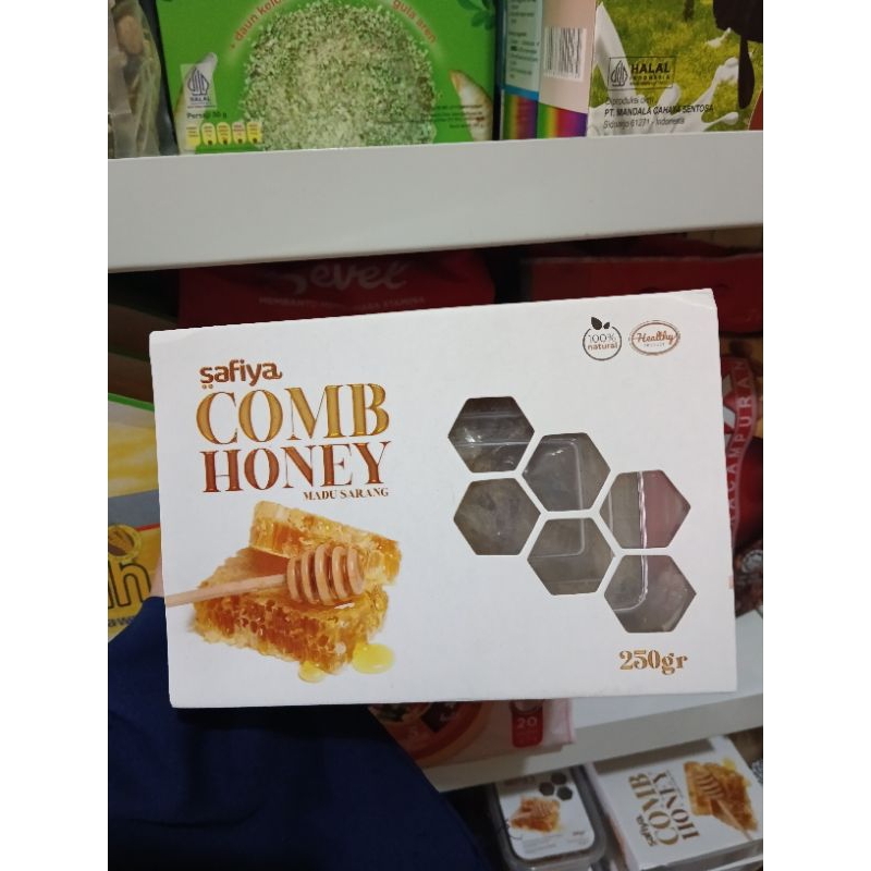 

(250 gram) madu sarang safiya / comb honey