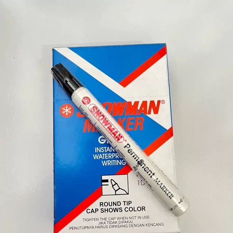 

Spidol Snowman Marker G12 / Spidol Snowman Permanen G12 / Spidol Snowman Marker Permanent G12