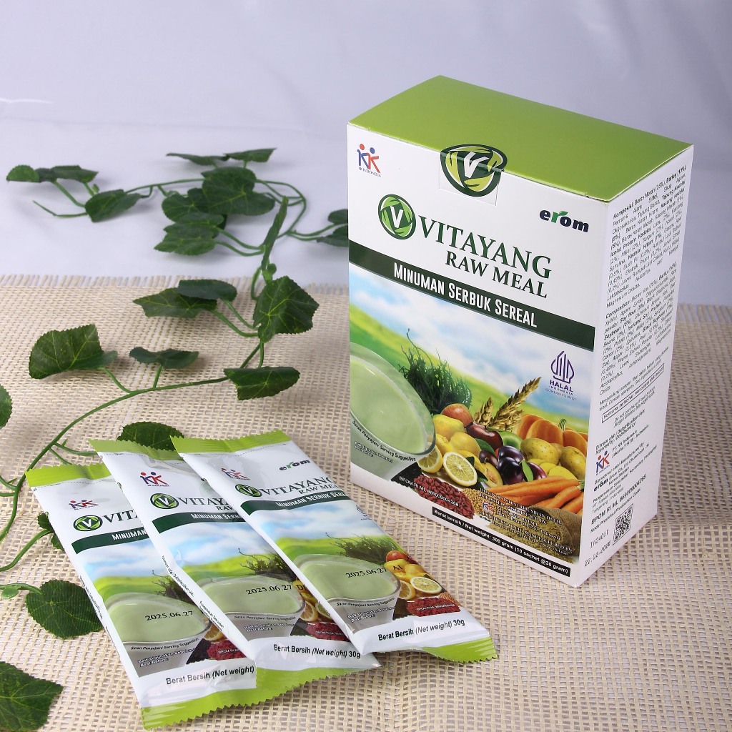 

Vitayang Raw Meal Sereal Diet Korea (Isi 10 Sachet)