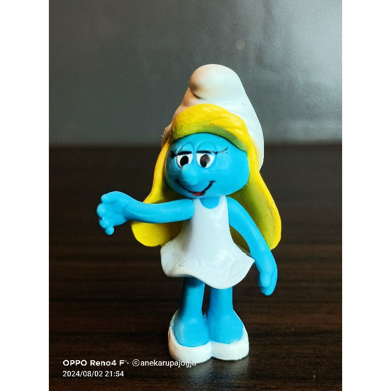 action figure smurf smurfette jakks