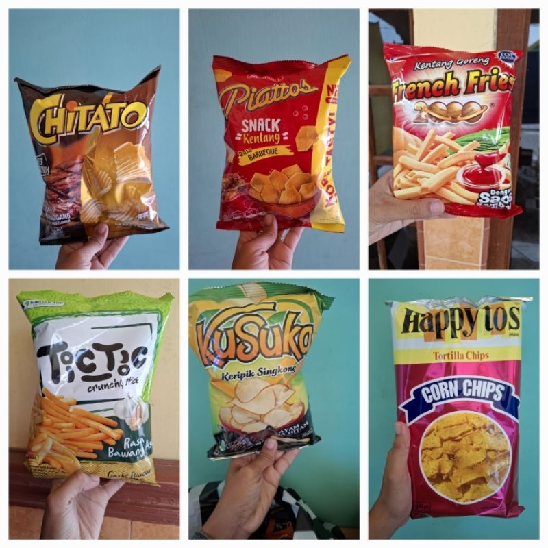 

Aneka cemilan kerupuk dan keripik terlaris