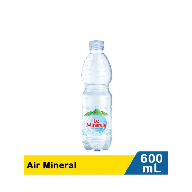 

Le Minerale Air Mineral 600ml - 1 Botol