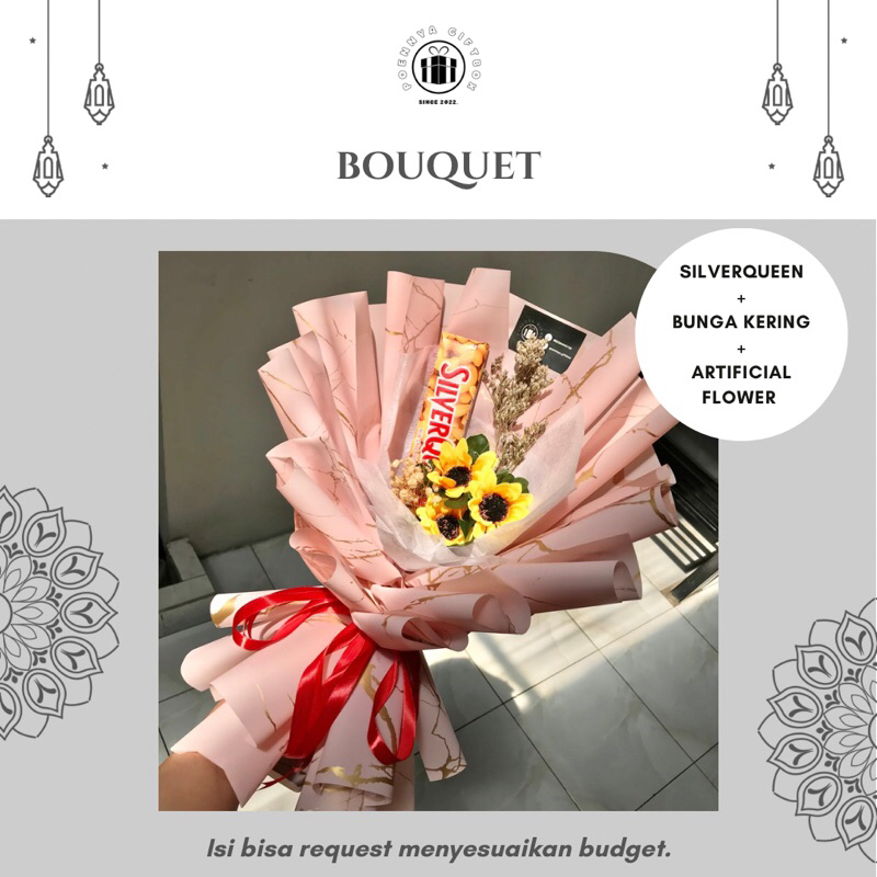 

(poennya.giftbox) buket silverqueen / silverqueen bouquet