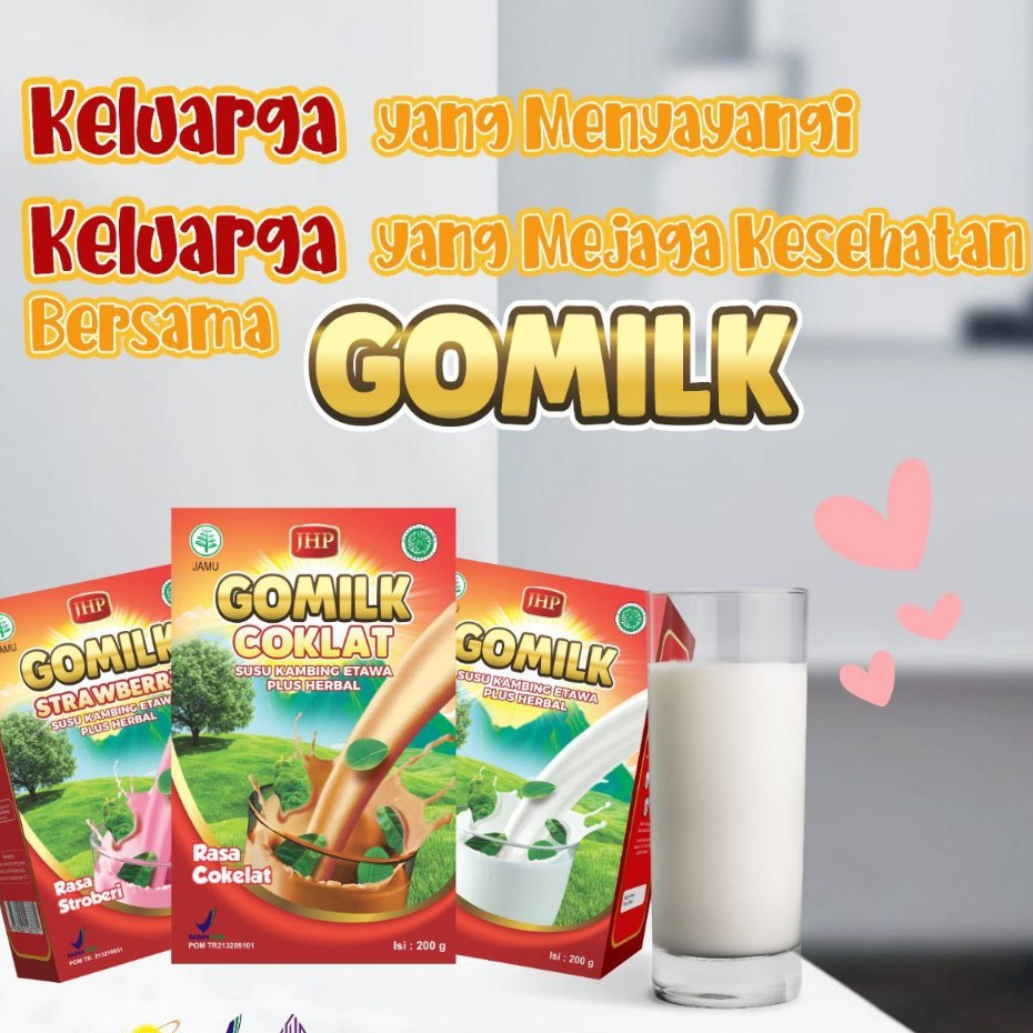 

GOMILK SUSU KAMBING ETAWA HERBAL BERKUALITAS 200gram