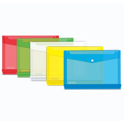 

KODE V23U Map Plastik Kancing Jenia