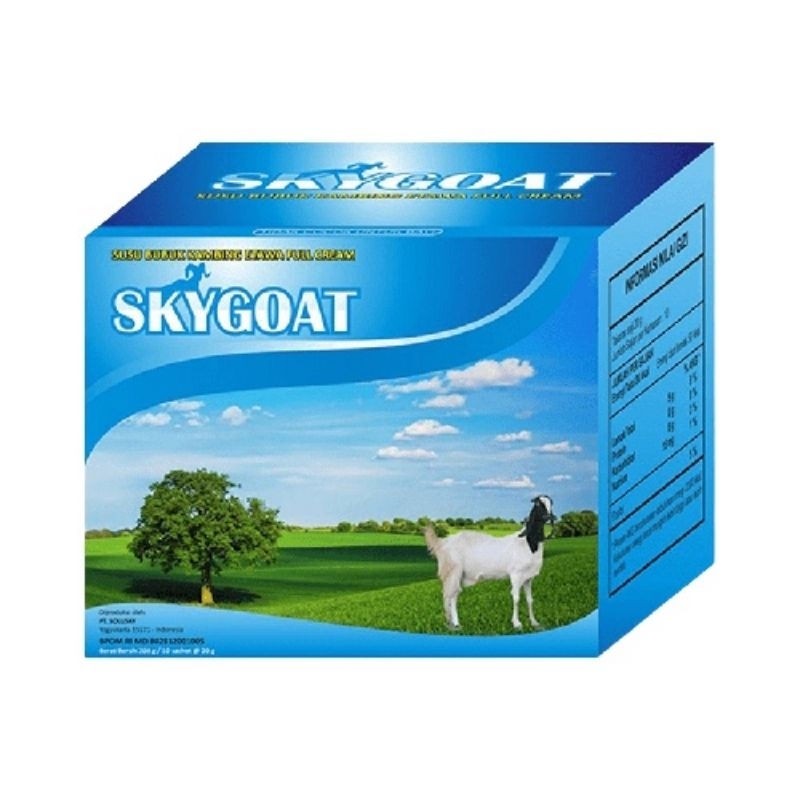 

SKY GOAT ORIGINAL ISI 10 SACHET - SUSU KAMBING ETAWA SKY GOAT