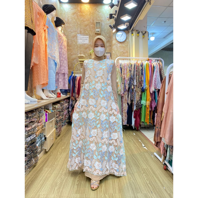 BAJU KONDANGAN|DRESS|DRESS PESTA|GAMIS GIES BUTIK|GAUN PESTA|GAUN PESTA MEWAH|GAUN KENSI|GAUN
