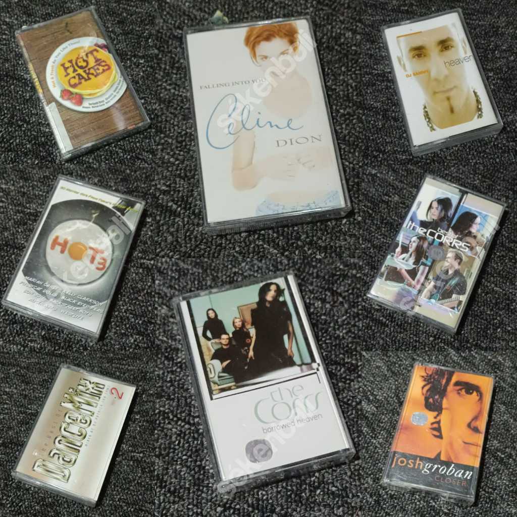 Kaset Pita Original Lagu Barat Tahun 2000an - Kaset Pita Bekas - Kaset Tape Bekas - Kaset Vintage