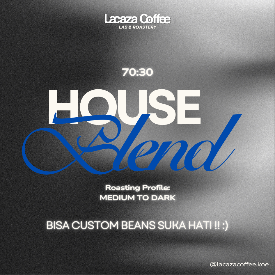 

House Blend Espresso - Lacaza Blend - 70:30 Robusta