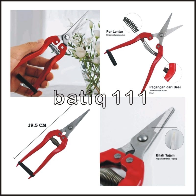 Gunting Tanaman , Gunting Pohon , Gunting Bonsai