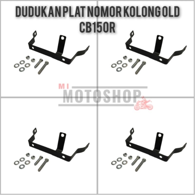 Dudukan plat nomor kolong OLD CB150R, bracket nopol OLD CB150R