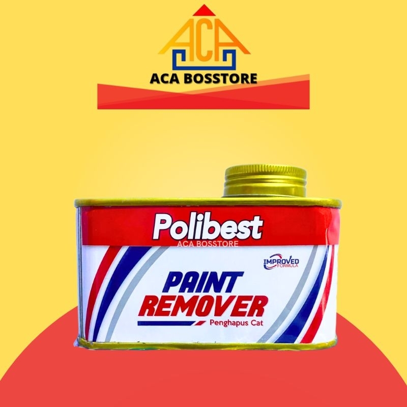 Polibest paint remover pengelupas cat besi dan kayu 250cc