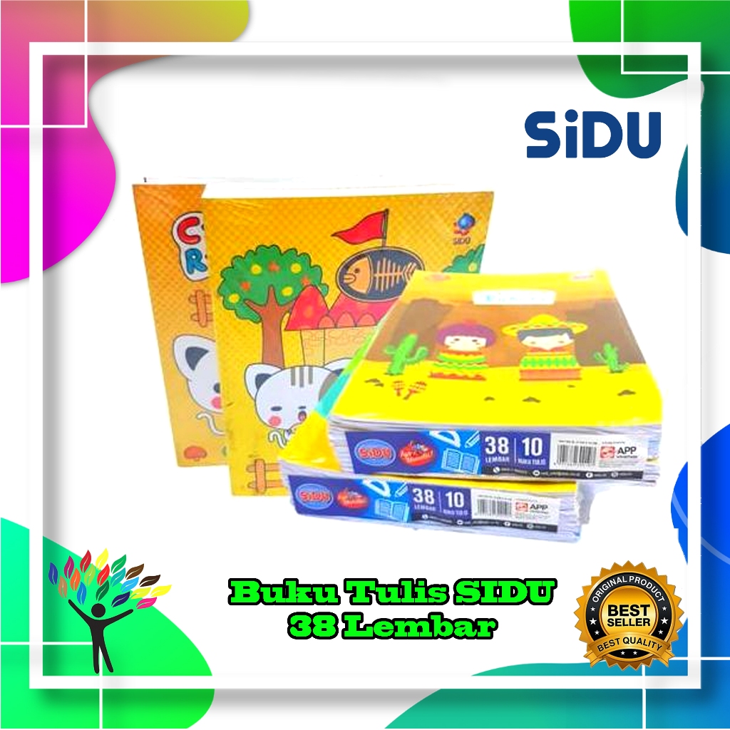 

BUKU TULIS KOTAK MATEMATIKA Sinar Dunia SiDu SD 5 mm 0.5 cm 38 Lembar