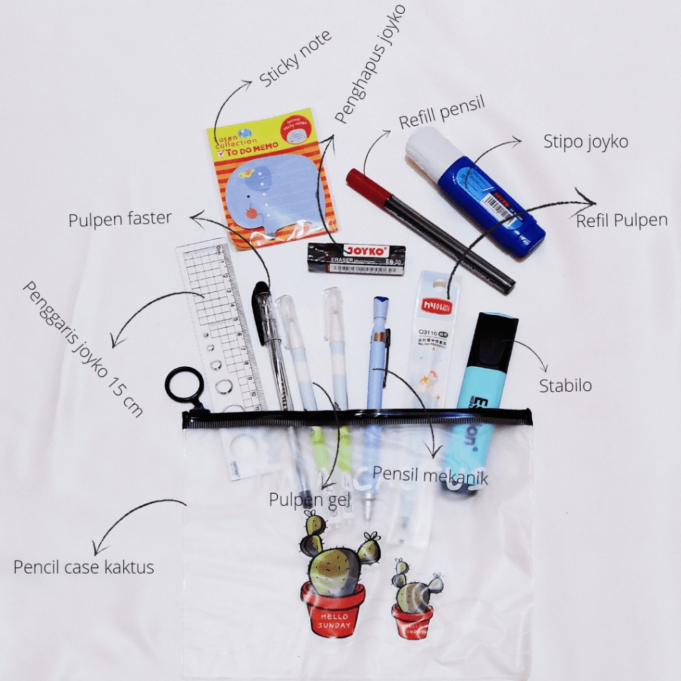 

KODE K38O PAKET ALAT TULIS 12 IN 1SET ALAT TULIS 12 IN 1SET ALAT TULIS AESTHETICPAKET SEKOLAH LENGKAP