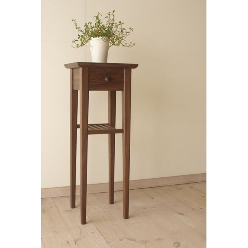 MEJA POT VAS BUNGA KAYU JATI