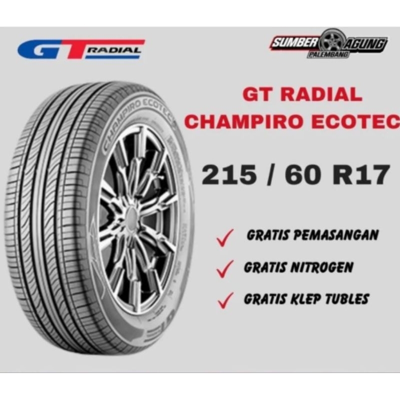 Ban Mobil GT Radial Champiro Ecotec 215/60 R17 new rush