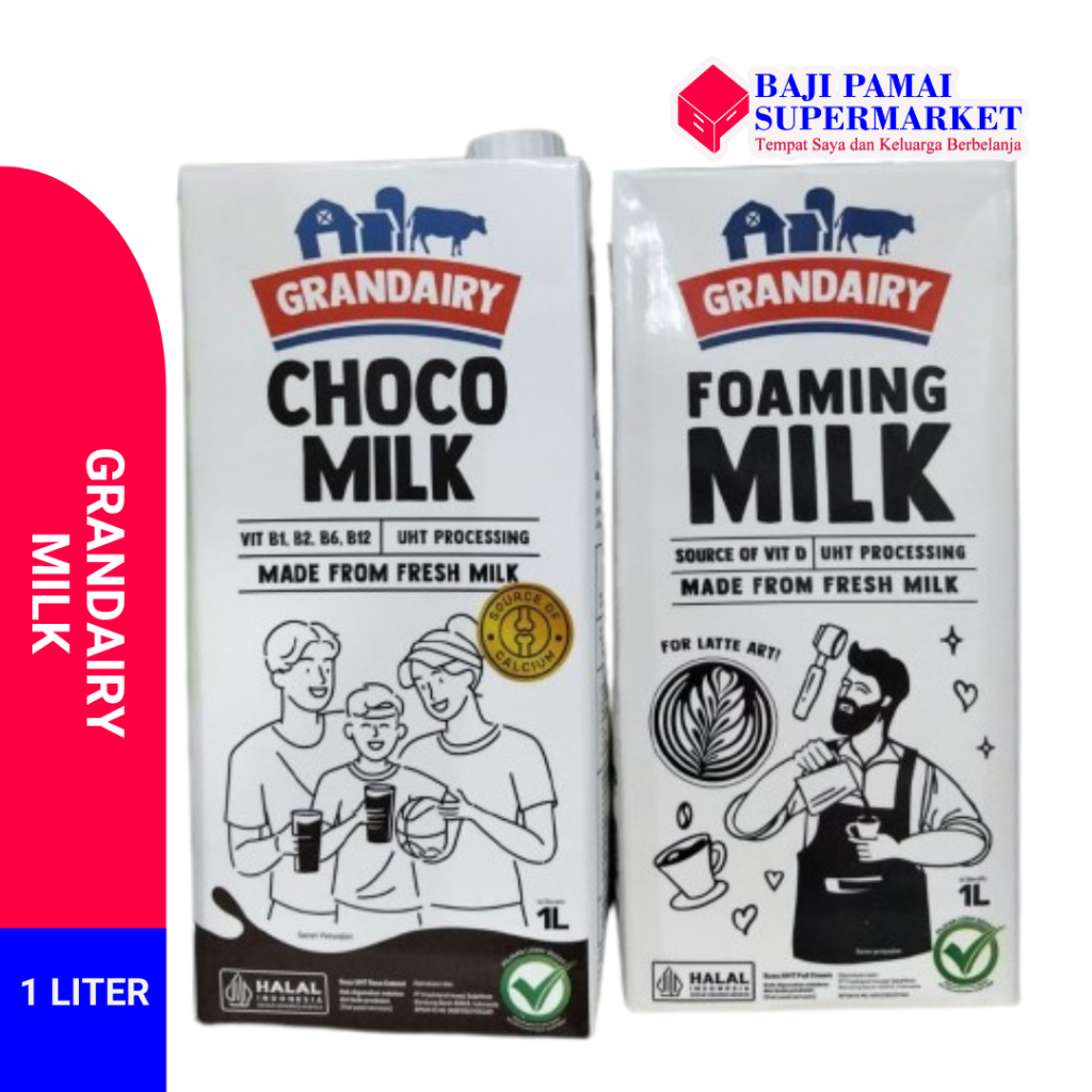 

Grandairy UHT Milk 1 LITER