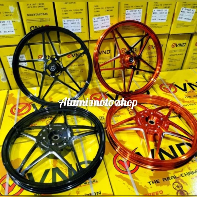 velg VND V Speed V2 new series ring 17 palang bintang Honda Vario 125 Vario 150 Vario 110 beat Scoop