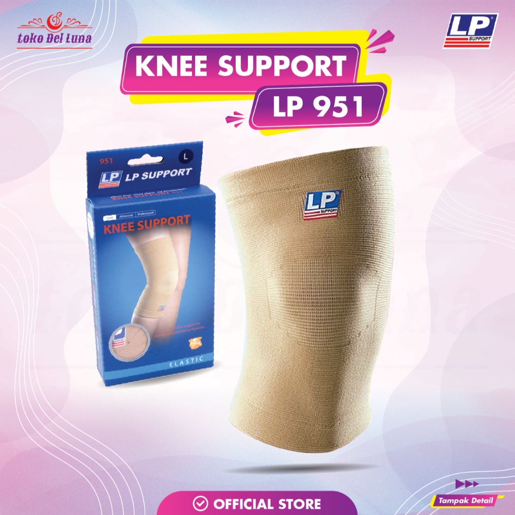 KODE U19X LP SUPPORT Deker Lutut  Knee Support LP 951